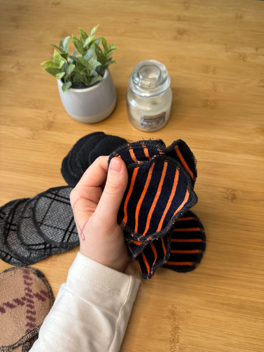 Udržitelné znovu použitelné tamponky