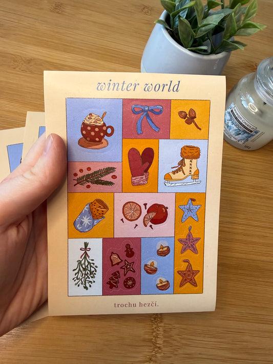 Samolepky Winter world | Trochu hezčí