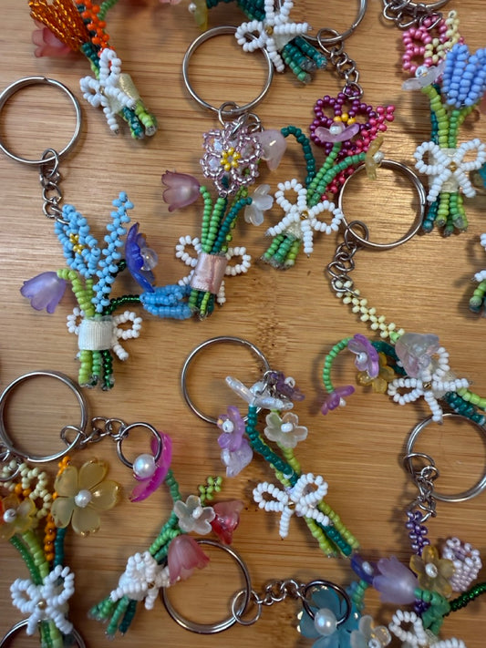 Klíčenka luční kvítí různé druhy