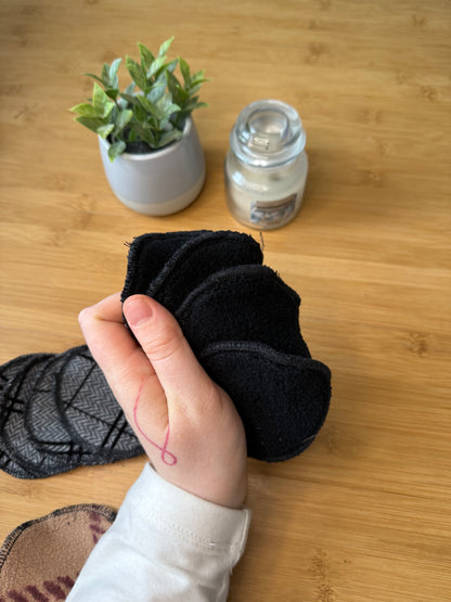 Udržitelné znovu použitelné tamponky